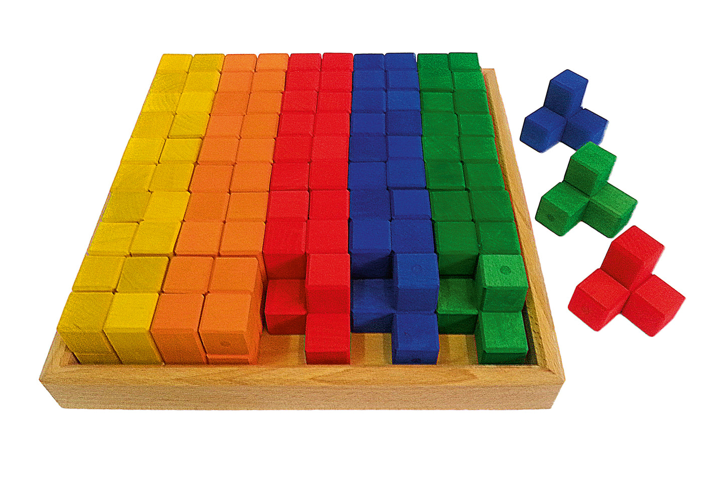 Blocs de construction angle - 50 pièces Bauspiel deuxième choix