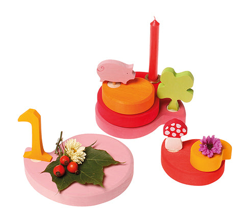 Figurine en bois Cochon Grimm's