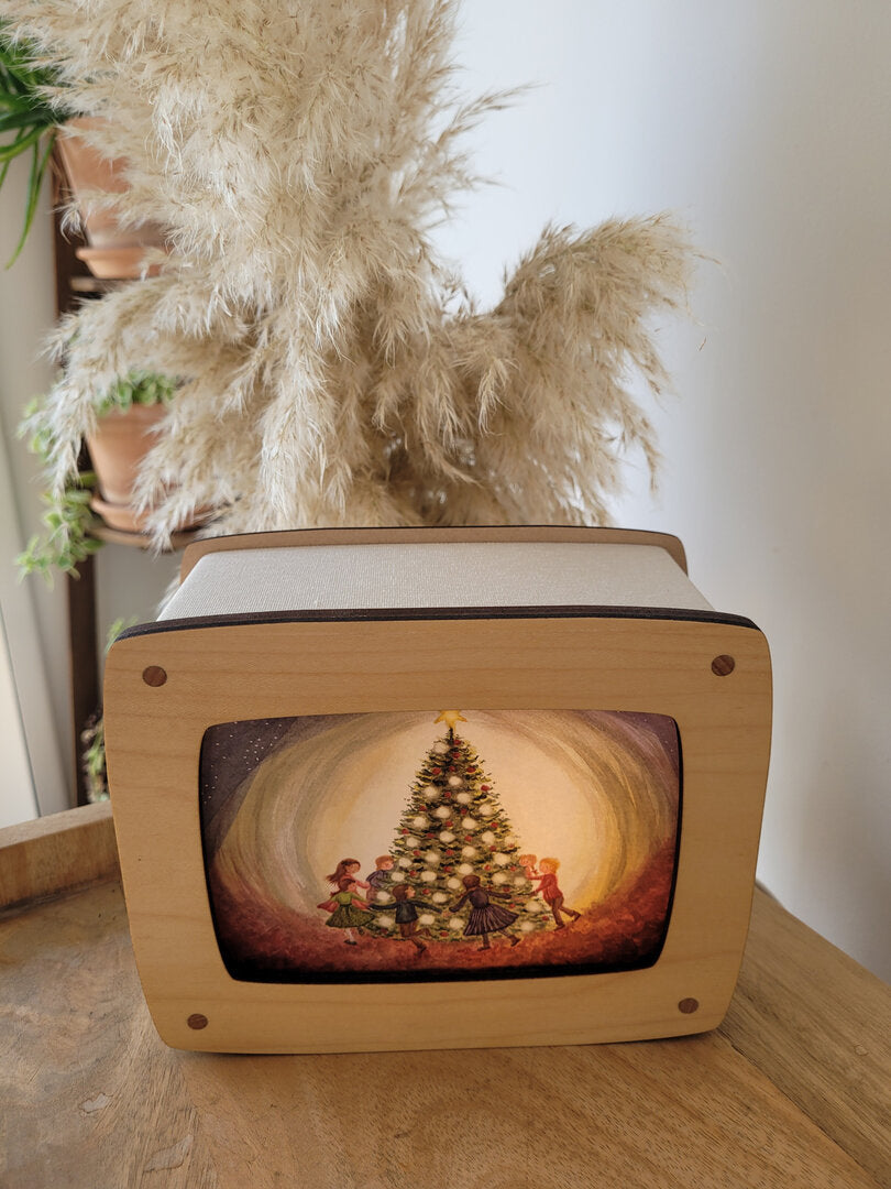 Luminae Lampe à carte postale & 3 cartes Noël