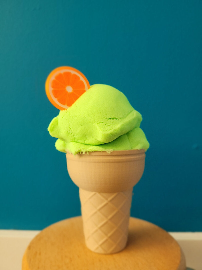 Kiddi Cornets de Glace à fond Plat - Lot de 2