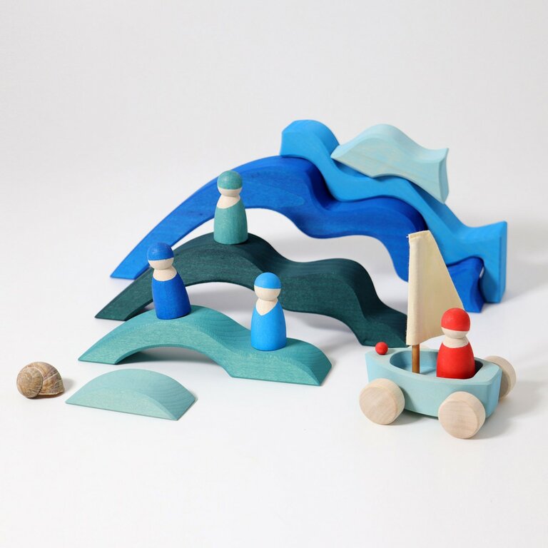 Grand puzzle en bois 4 éléments GRIMMS