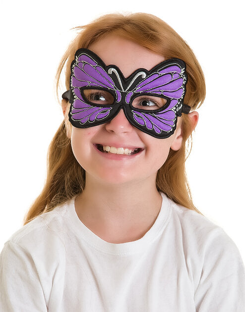 Masque papillon violet - Dreamy Dress-Ups