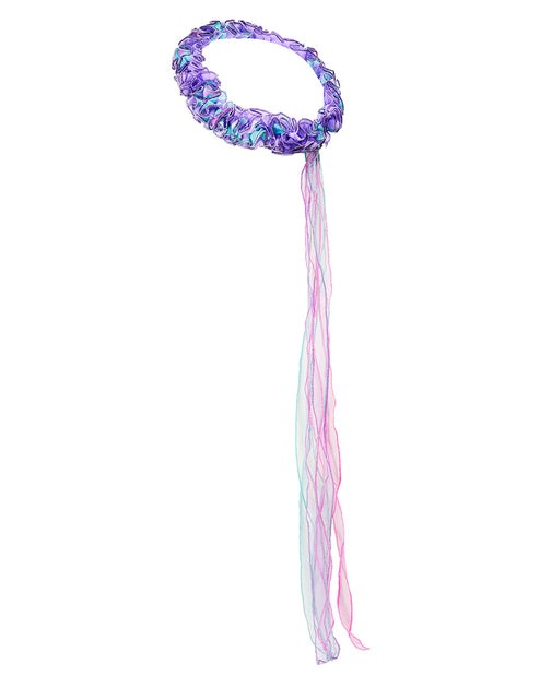 Bandeau élastique de tête Fée violette arc-en-ciel Dreamy Dress-Ups