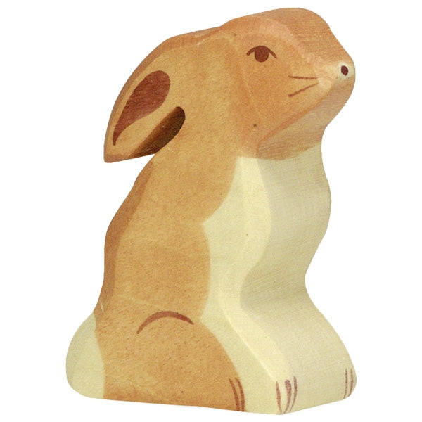 Lapin assis Holztiger