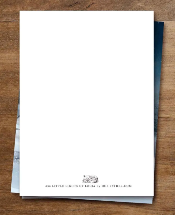 Carte postale - Esther Iris - Little lights of Lucia