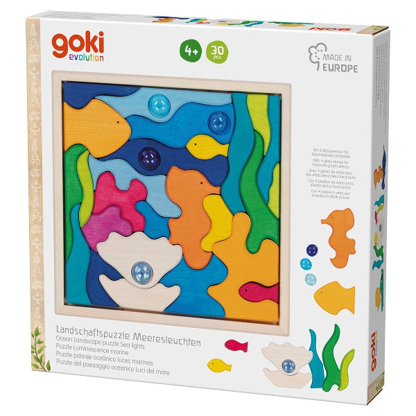 Goki Evolution Puzzle et jeu de construction Luminescence Marine