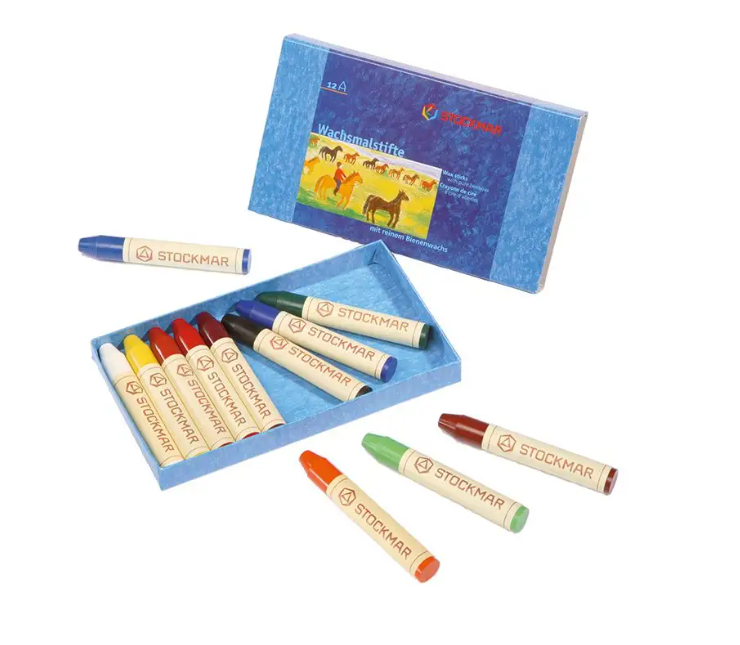 Stockmar crayons de cire 12 couleurs