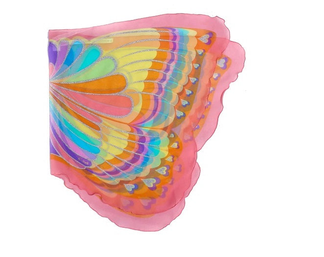 Dreamy Dress Ups Pink Rainbow Butterfly Ailes