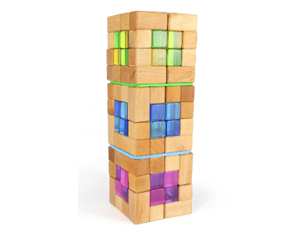 Blocs de construction angle Naturel - 24 pièces Bauspiel