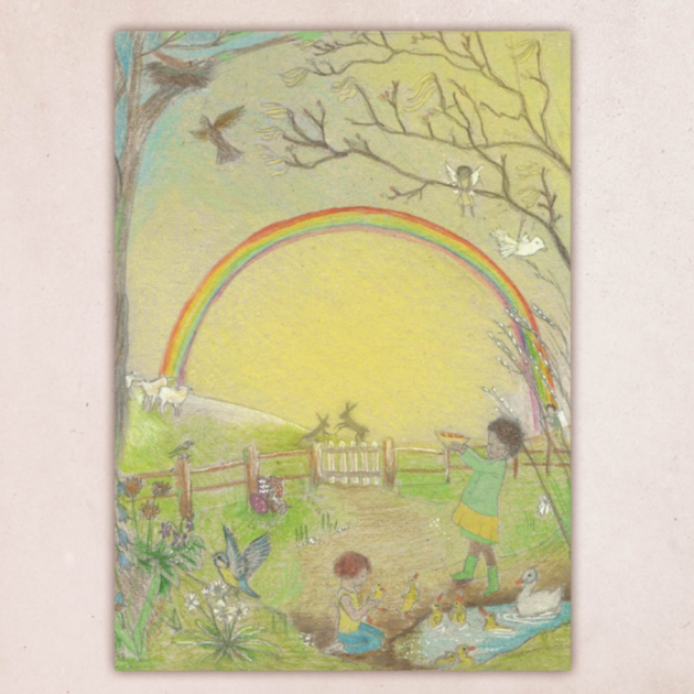 Waldorf Family Cartes postales Les saisons