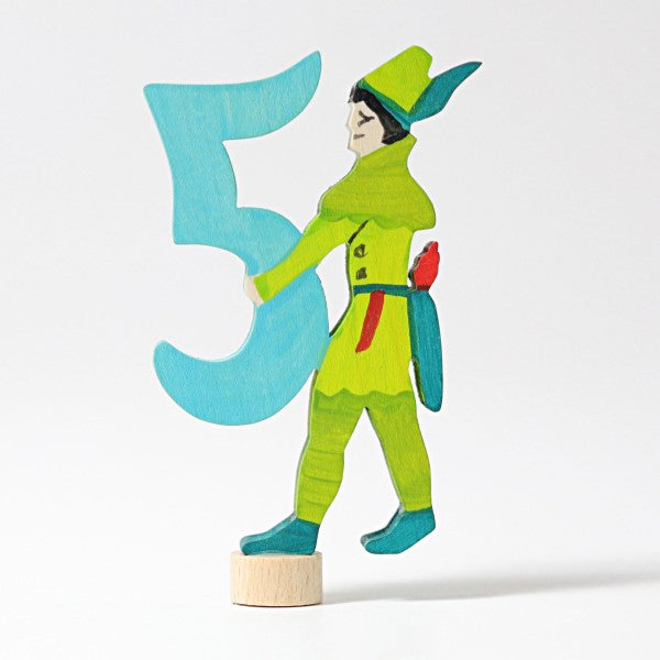 Figurine en bois Robin des bois 5 Grimm's