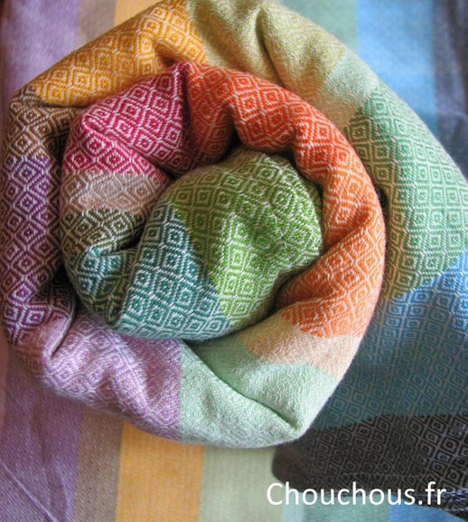 Girasol Echarpe de portage Early Spring Diamond Crema de Nube