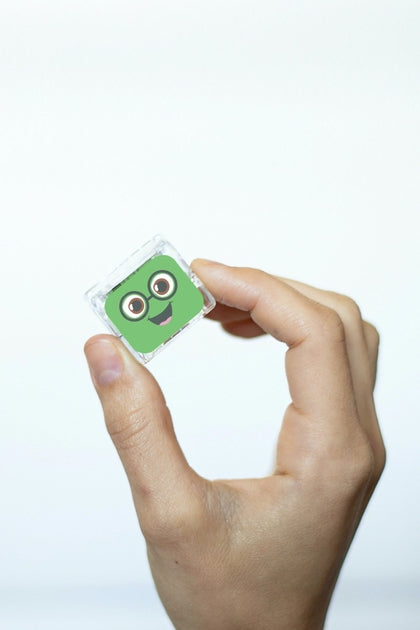 Glo Pals Cubes lumineux Pippa Vert - Lot de 4