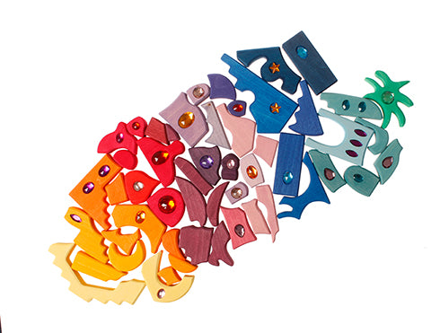 Puzzle et construction Moyen-Orient avec Pierres brillantes