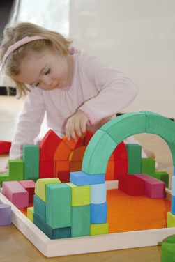 Gros blocs de constructions Architecture Romane 62 pièces GRIMM's