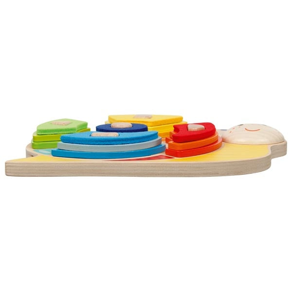 Jeu assortir les formes et les couleurs Escargot GOKI