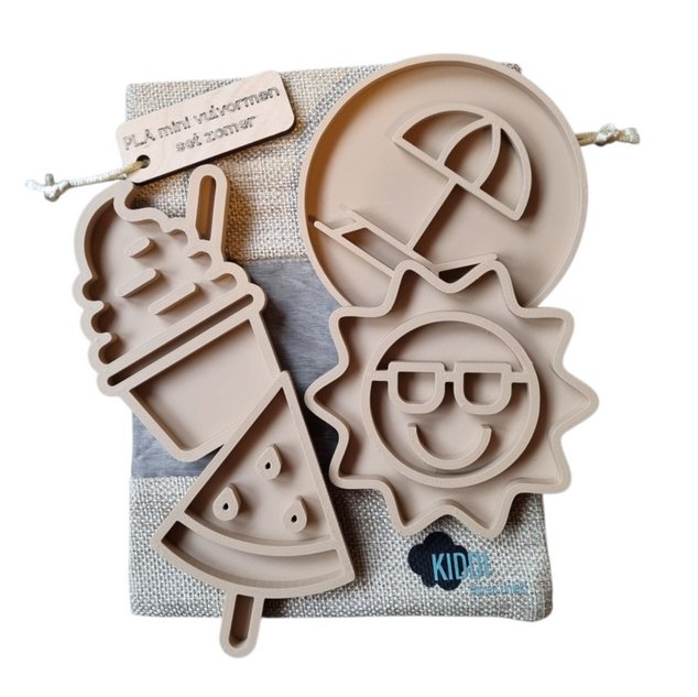 Kiddi Mini Moules Eté - Lot de 4