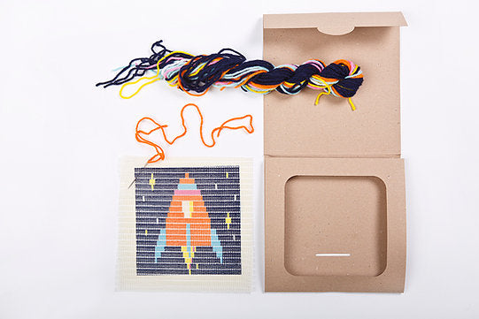 Kit de broderie Fusée Sozo