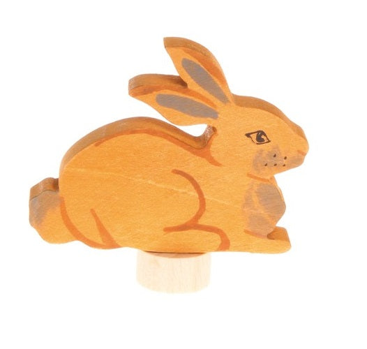 Figurine en bois Lapin assis GRIMM's