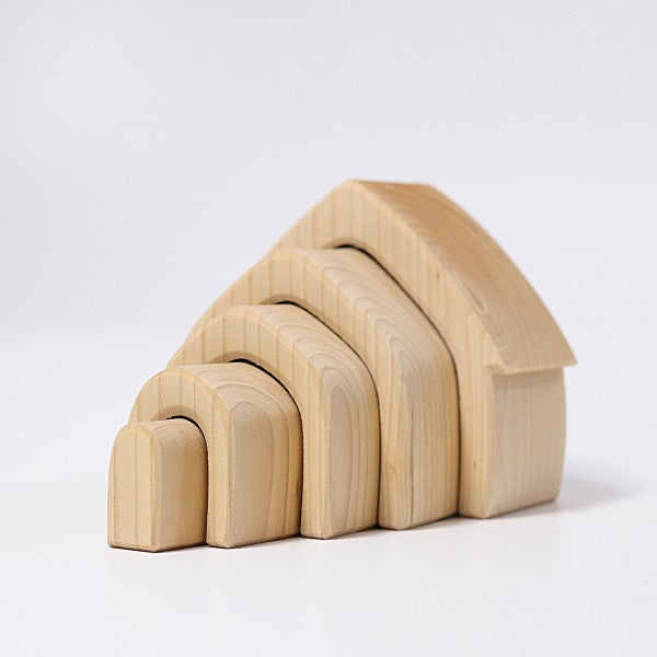 Maison naturelle en bois GRIMMS