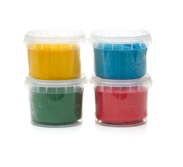 Neogrün Pâte à modeler Yuki - Lot de 4 pots