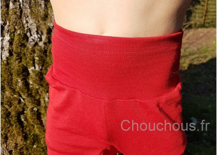 Cosilana Pantalon Rouge - laine/soie