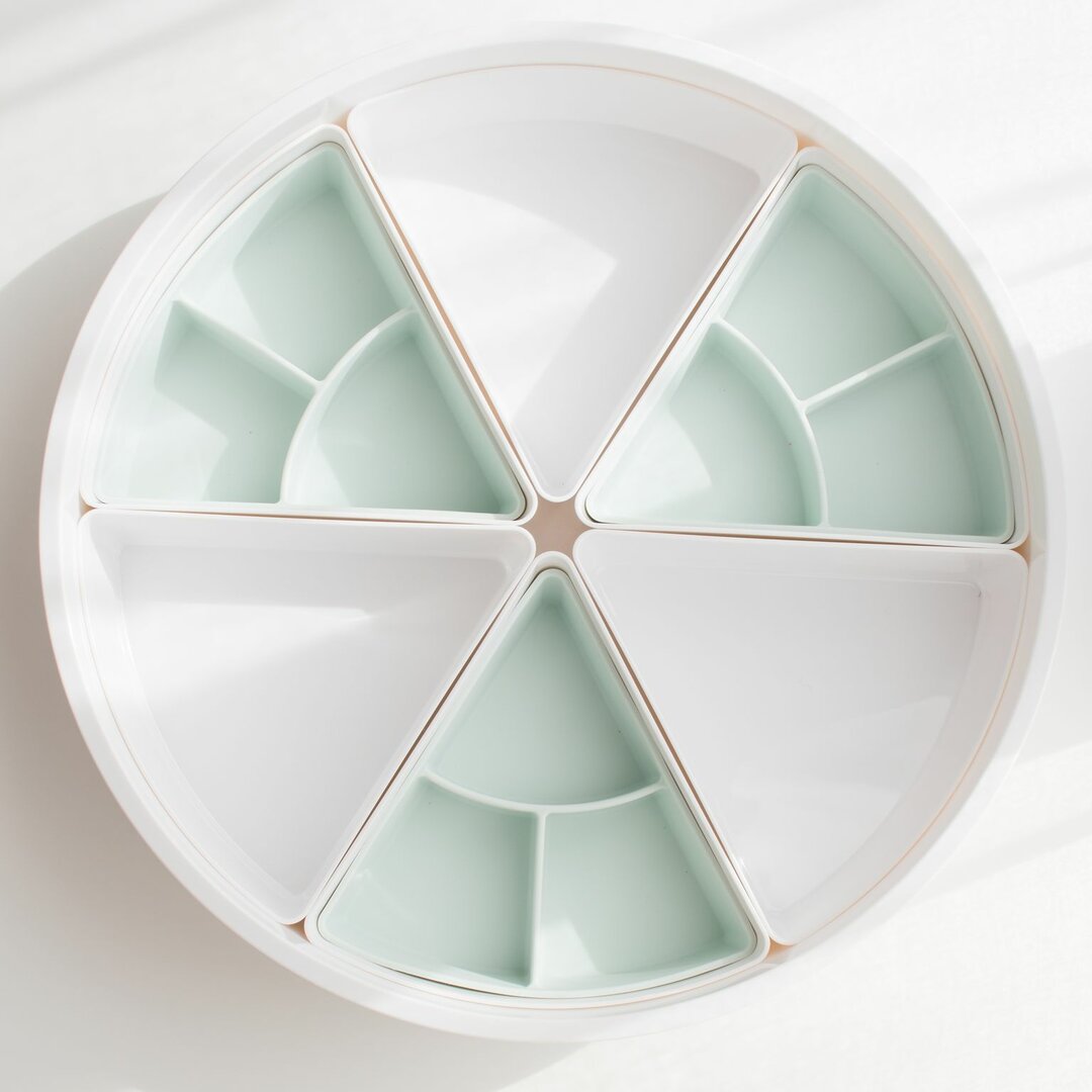 Inserts de rangement Lot de 3 Vert pour Plateau de jeux sensoriels PlayTRAY