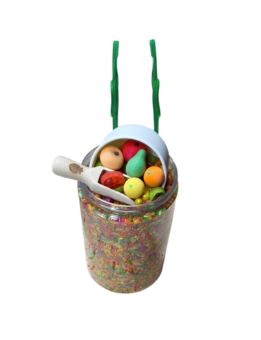 Pour and Play Mix Salade de Fruits Lot complet pour le jeu sensoriel - SensoryFun