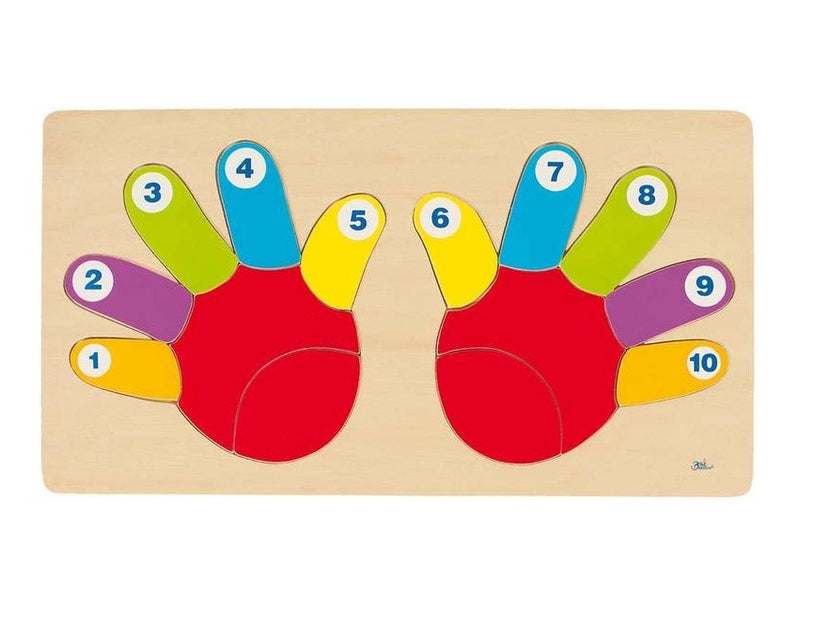 Puzzle en bois Les Mains