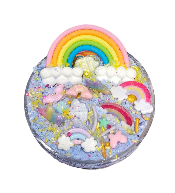 SensoryFizz Pot Surprise Arc-en-ciel - Mix effervescent pour jeu sensoriel