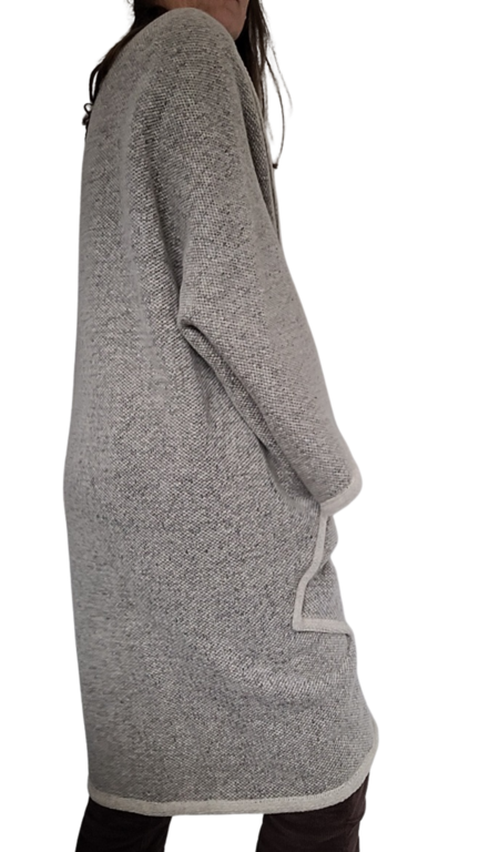 Gilet en laine Tilda Gris clair - Taille Unique