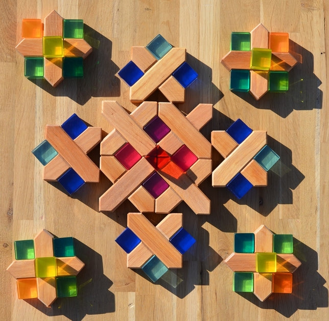 X-Blocks Bauspiel Lot de 16