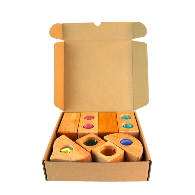 Mini Mixed Box de construction Bauspiel - Lot de 16