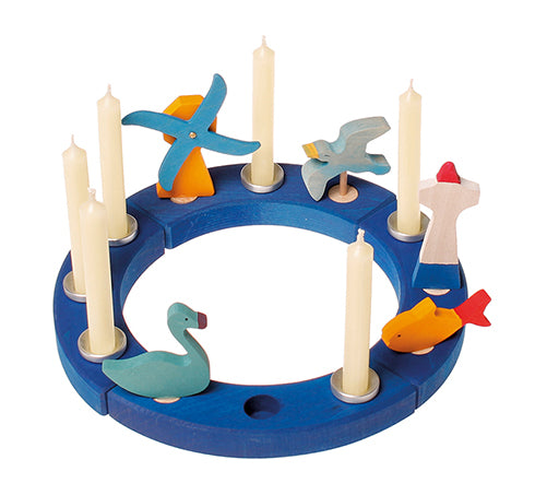 Figurine en bois Moulin Grimms