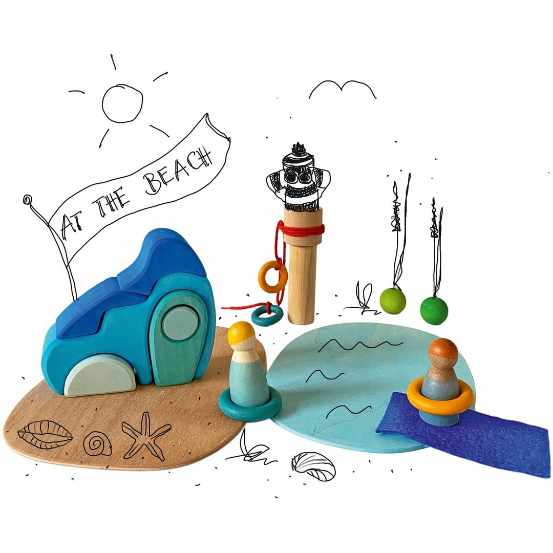 GRIMM's Petit Monde de jeu libre Au bord de l'eau