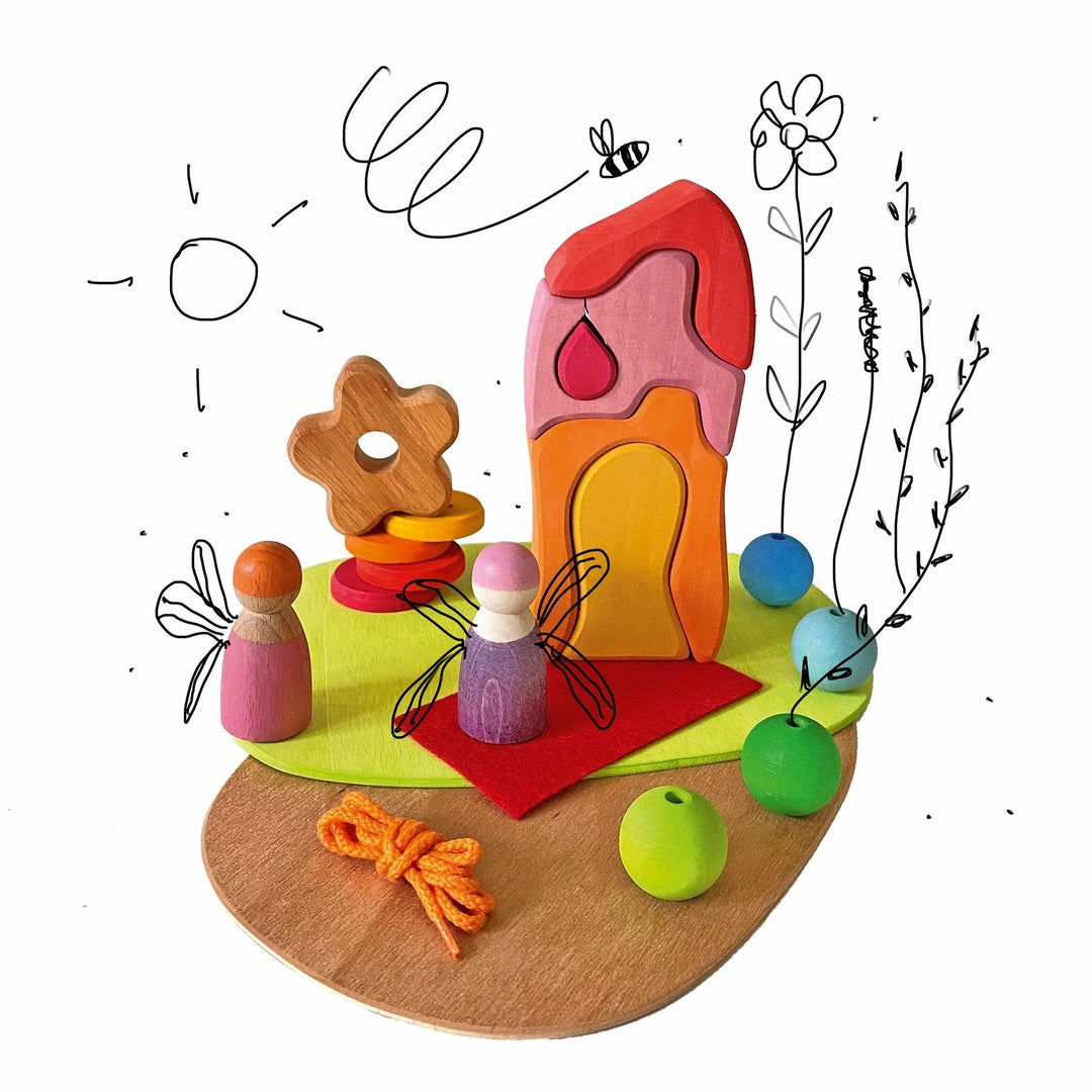 GRIMM's Petit Monde de jeu libre Dans la prairie