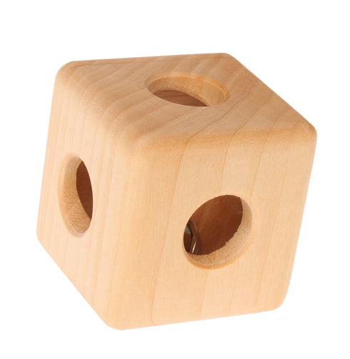 Hochet en bois cube GRIMM's