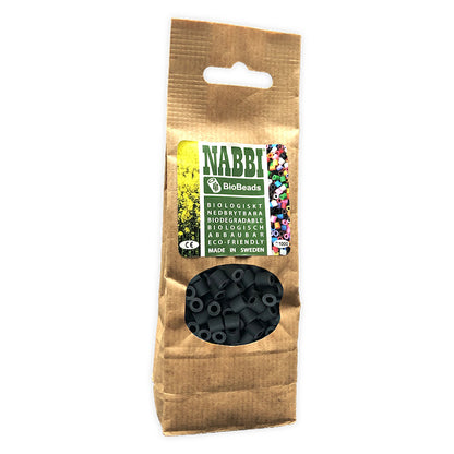 Nabbi BioBeads Perles à repasser Biodégradables couleur au choix - Lot de 1000 - 5mm