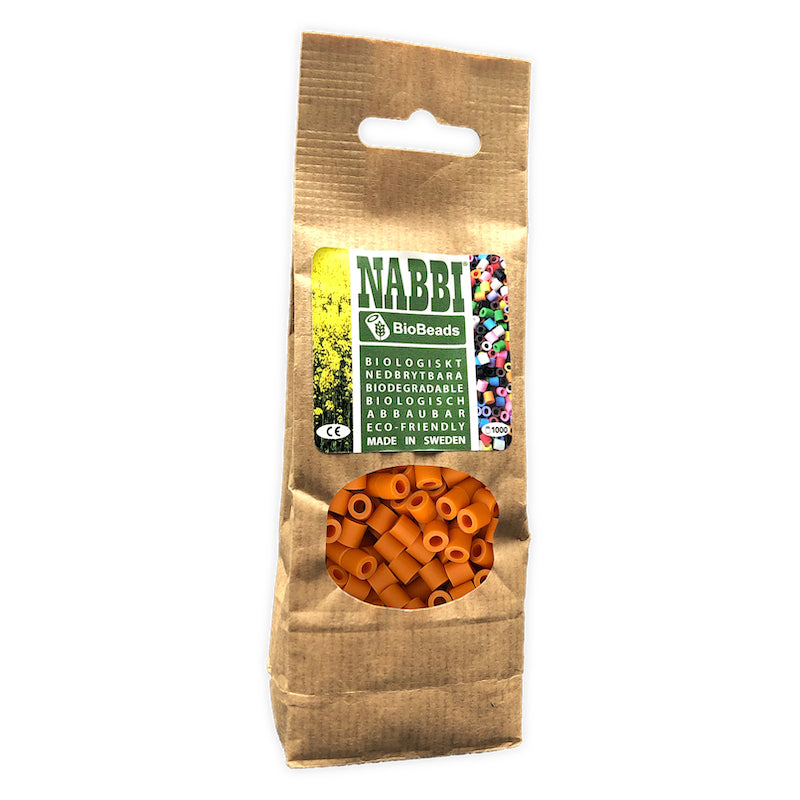 Nabbi BioBeads Perles à repasser Biodégradables couleur au choix - Lot de 1000 - 5mm