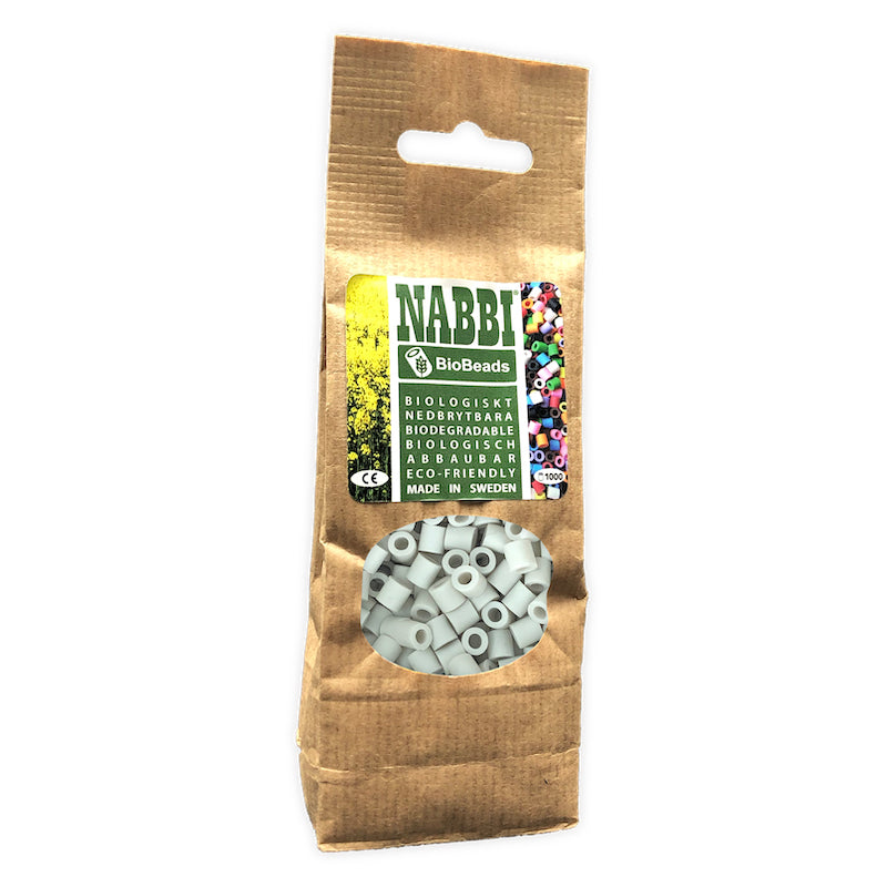 Nabbi BioBeads Perles à repasser Biodégradables couleur au choix - Lot de 1000 - 5mm