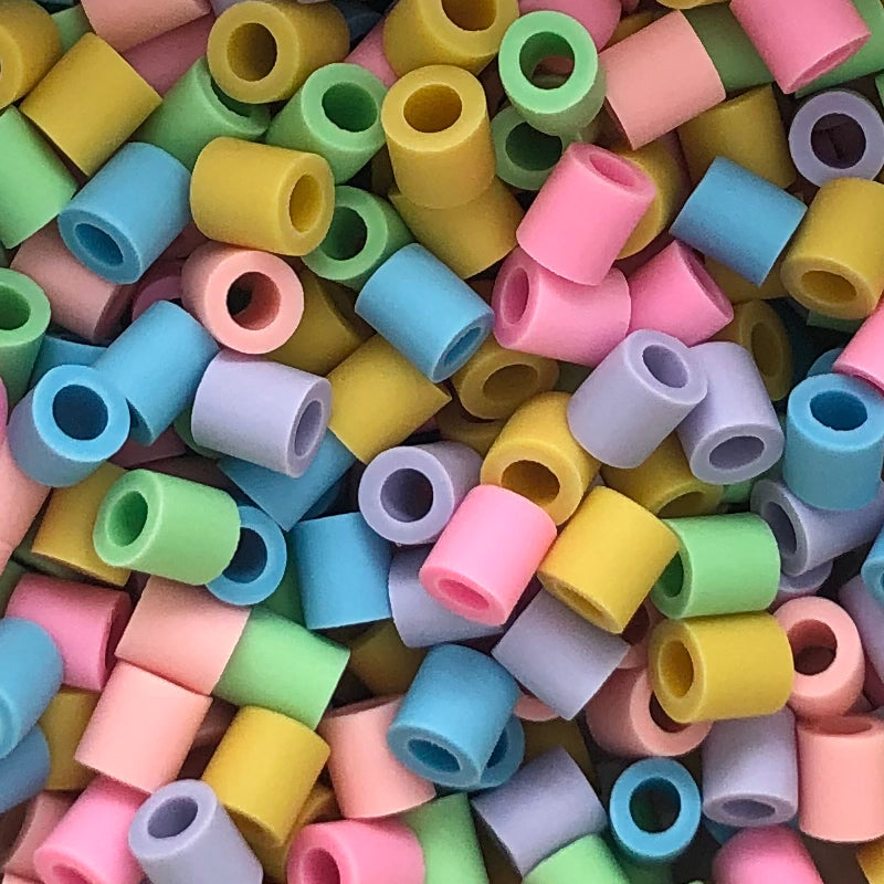 Nabbi BioBeads Perles à repasser Biodégradables 10 couleurs Pastel - Lot de 3000