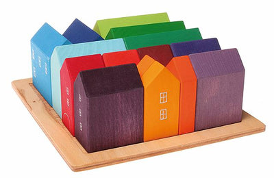 Maisons colorées en bois GRIMMS