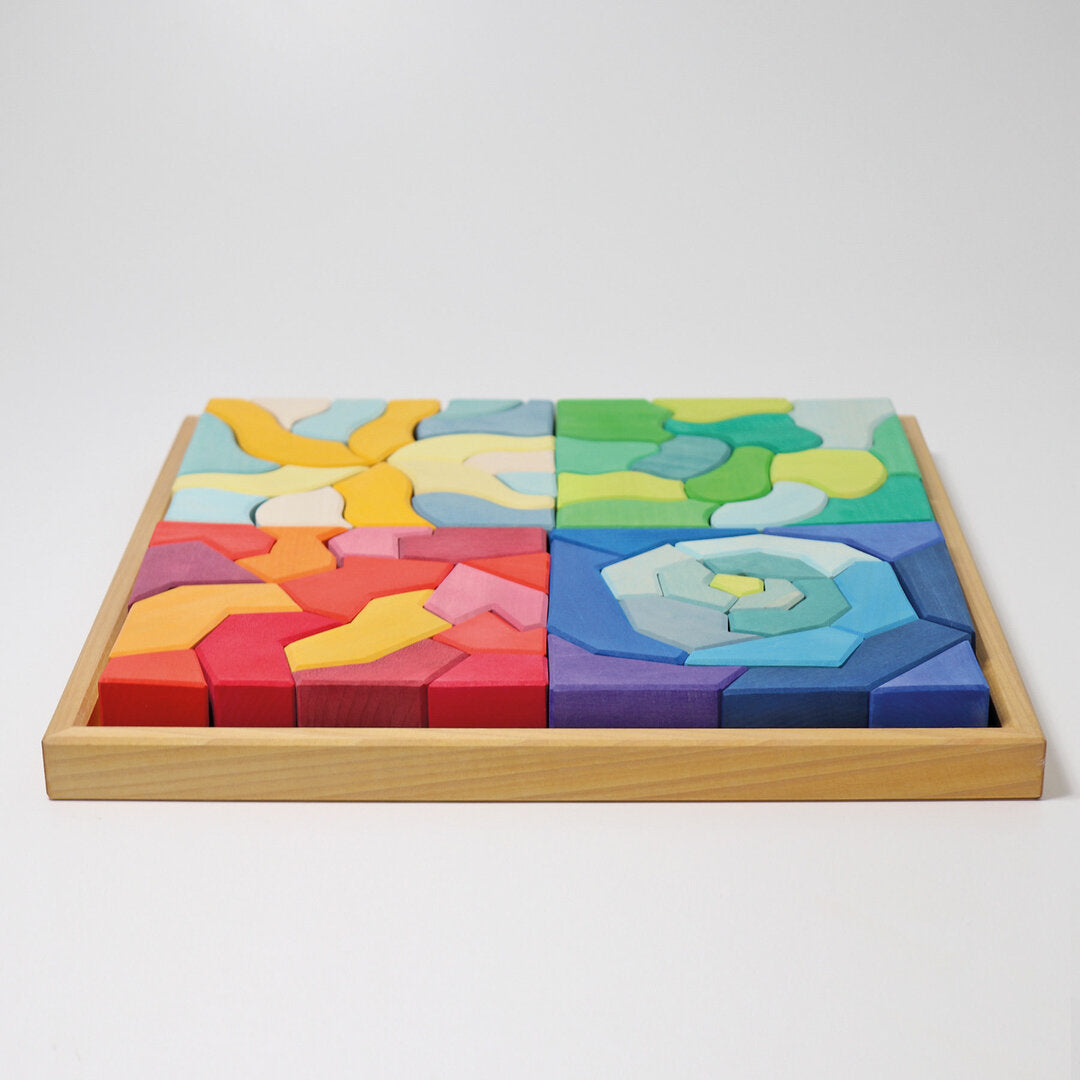 Grand puzzle en bois 4 tempéraments GRIMMS