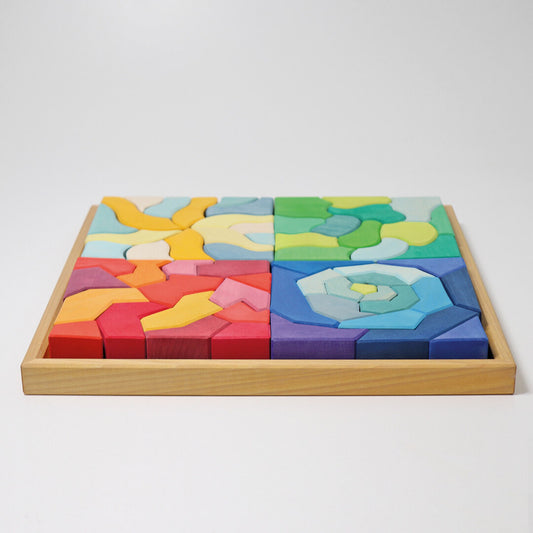 Grand puzzle en bois 4 tempéraments GRIMMS