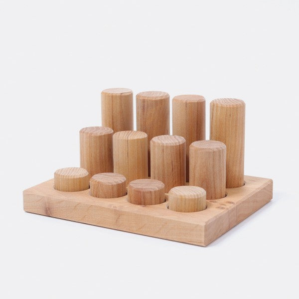 Tableau de tri et cylindres de construction Naturel Grimm's