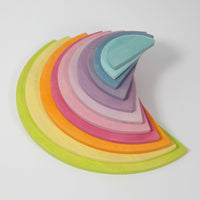 Demi-cercles Pastel Grimm's - 11 pièces