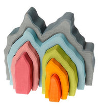 Jeu à empiler grottes pastel GRIMM's