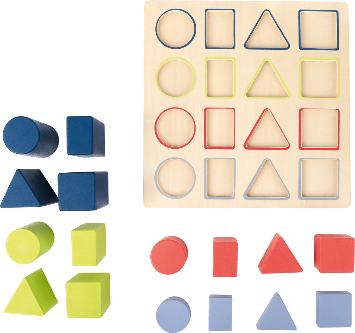 Puzzle Educatif en bois Géométrie Small Foot