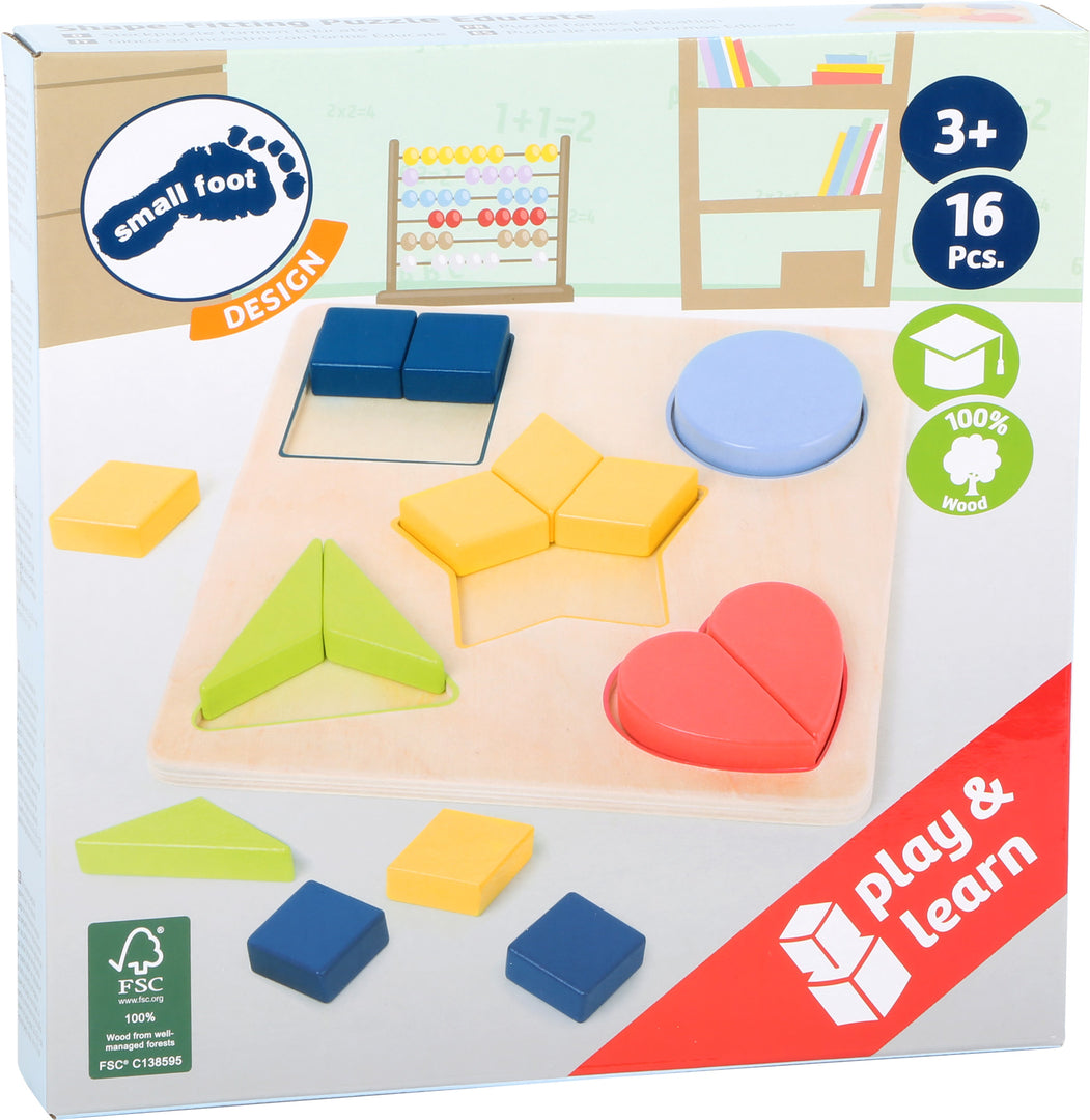 Puzzle Educatif en bois Les formes Small Foot