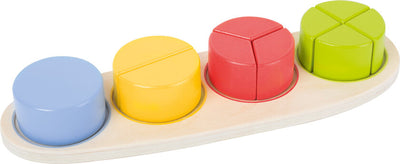 Puzzle Educatif en bois Fractions Small Foot